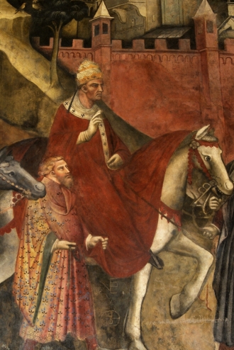 Spinello Aretino, Pope Alessandro III returns to Rome